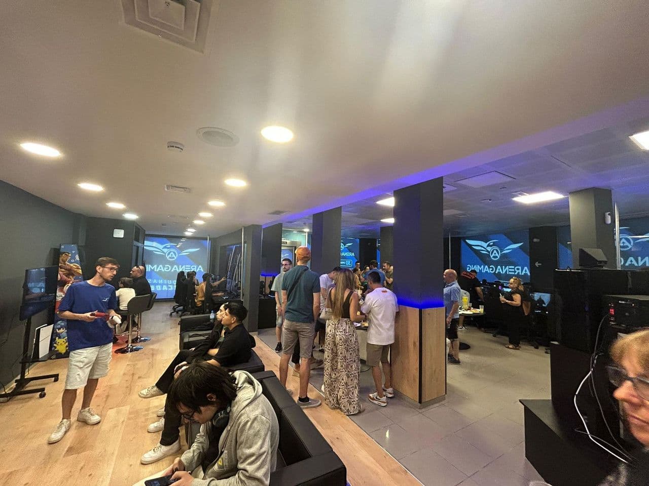 Ambiente real de Arena Gaming